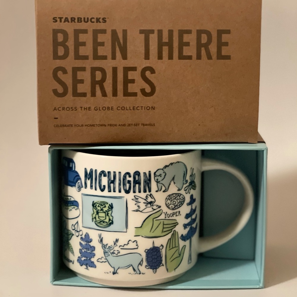 Been there Michigan Starbucks mug